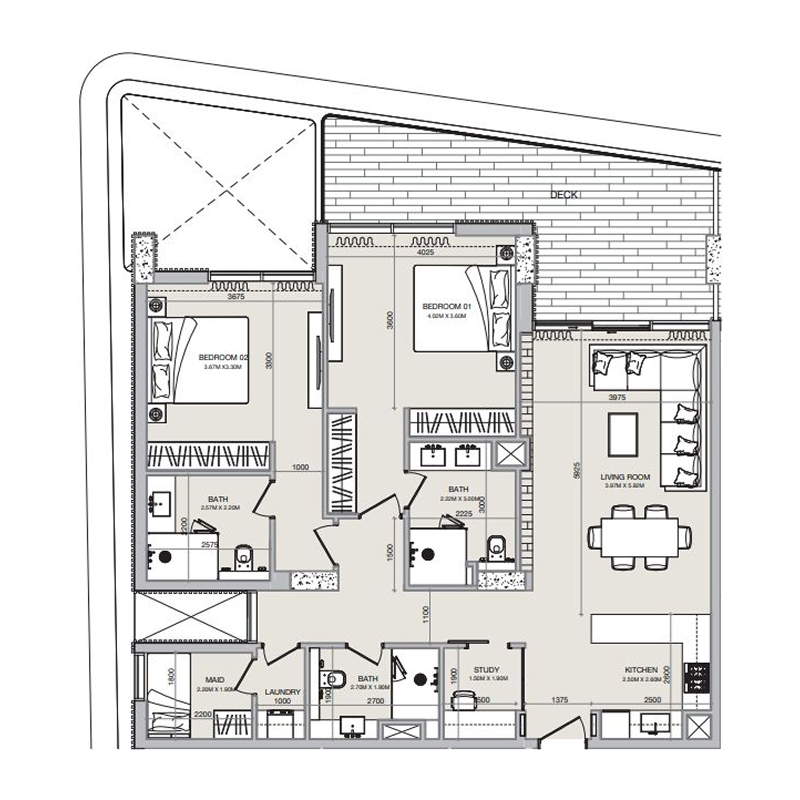 2 Bedroom